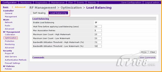 教程:AP用戶數(shù)限制及負載均衡如何設置_網(wǎng)絡技術