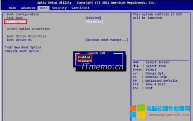 a_C F2IMBIOSͨ^IxBoot--Launch CSM --x Enabled