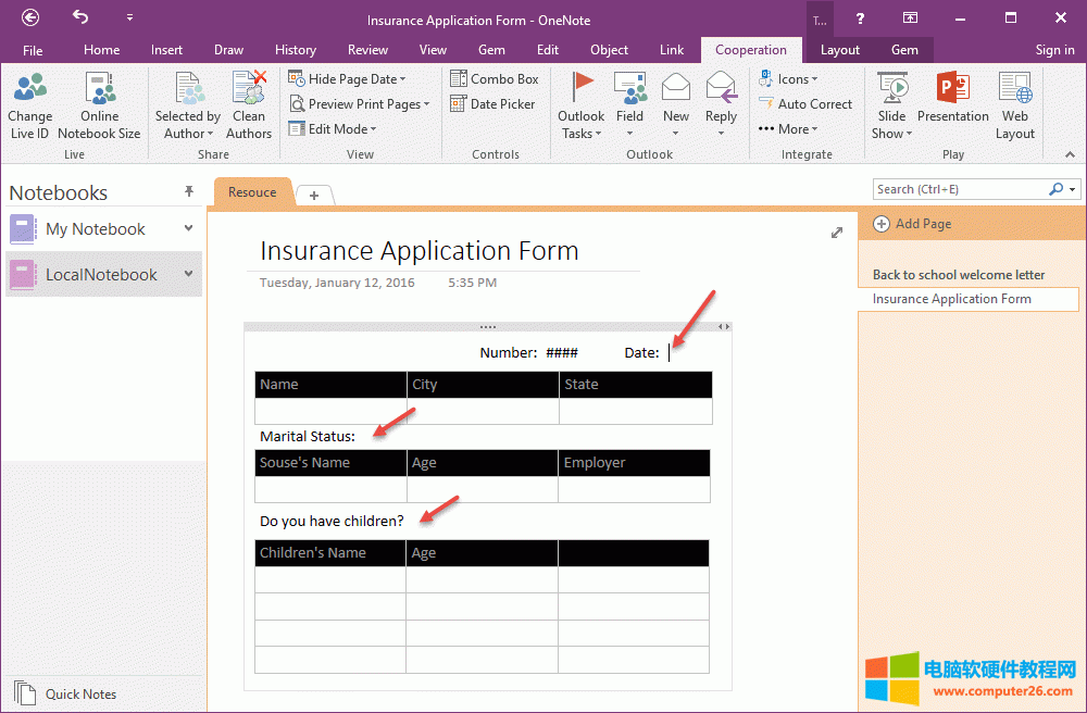  OneNote Мʂ