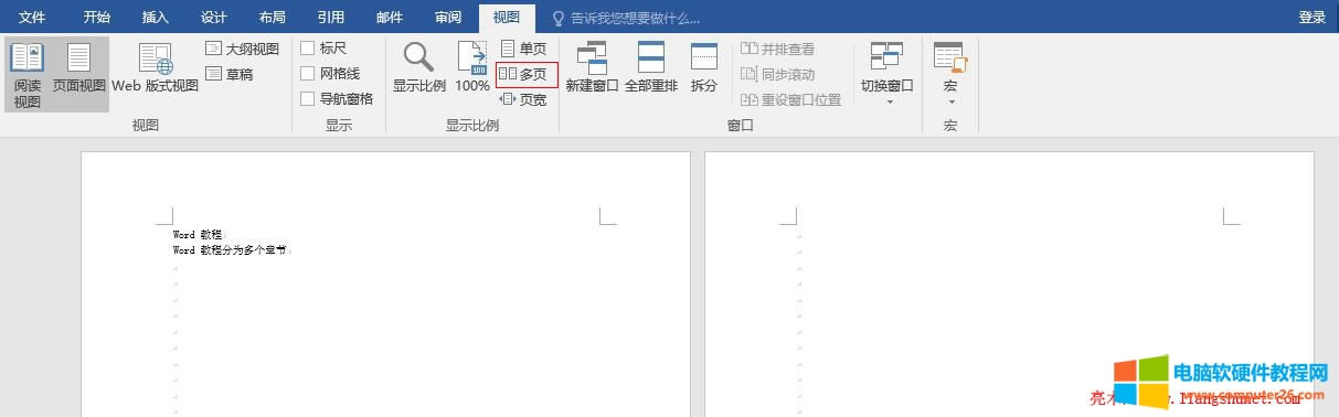Word 2016 һͬr@ʾ