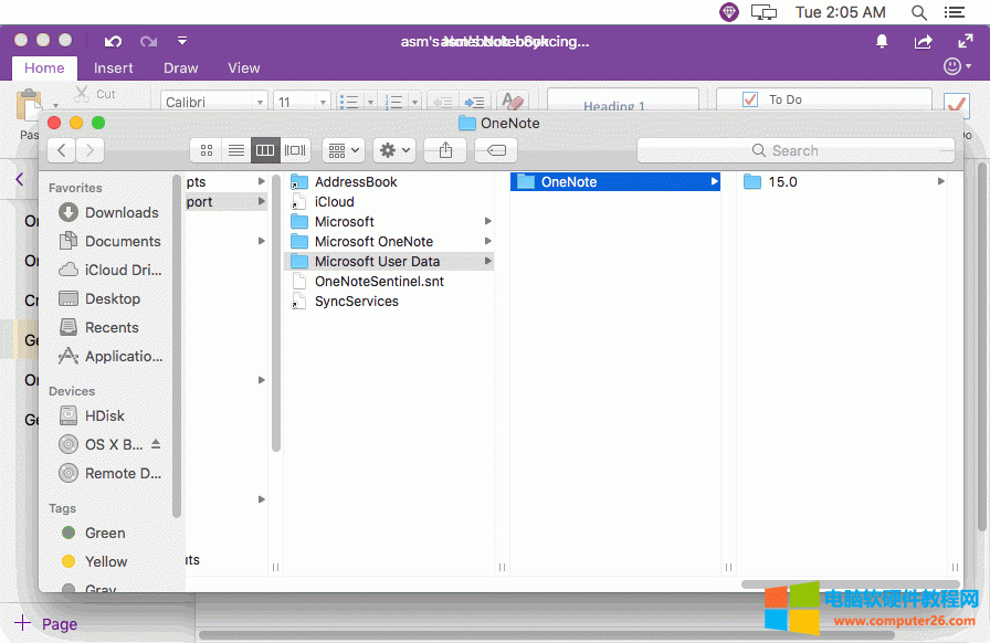 OneNote for Mac ľļA