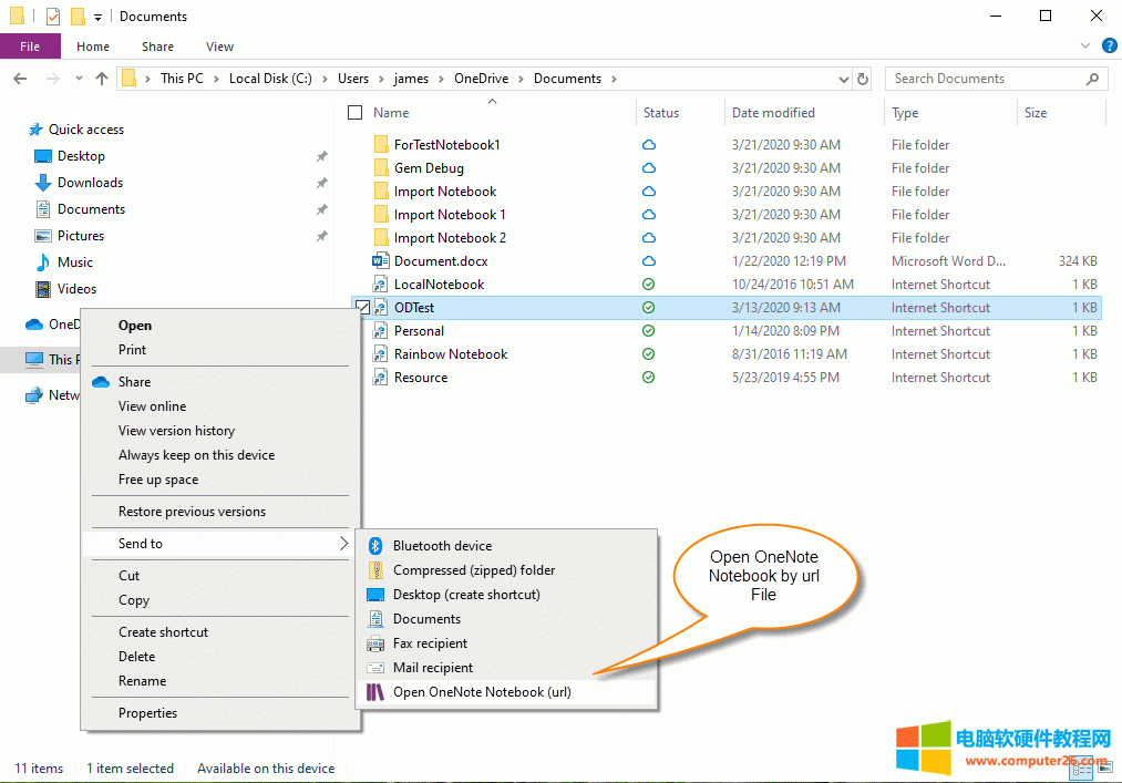 Open OneNote Notebook (url) _ OneNote Pӛ (url)