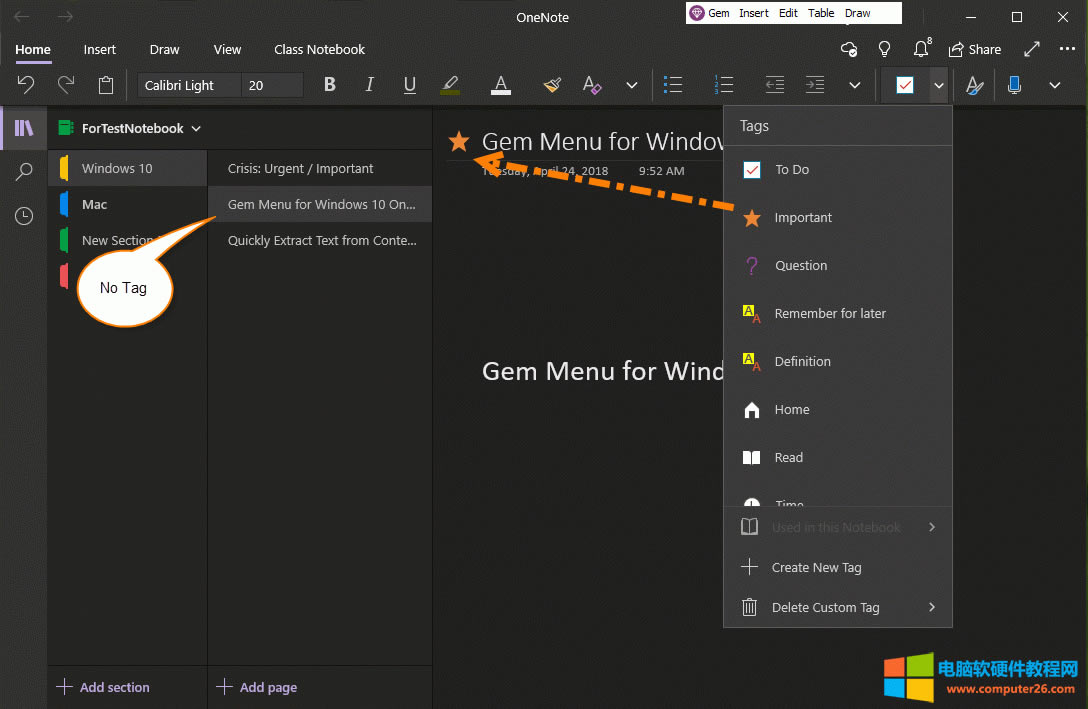 OneNote ԭ(bio)ӛo(w)(y)б@ʾ 