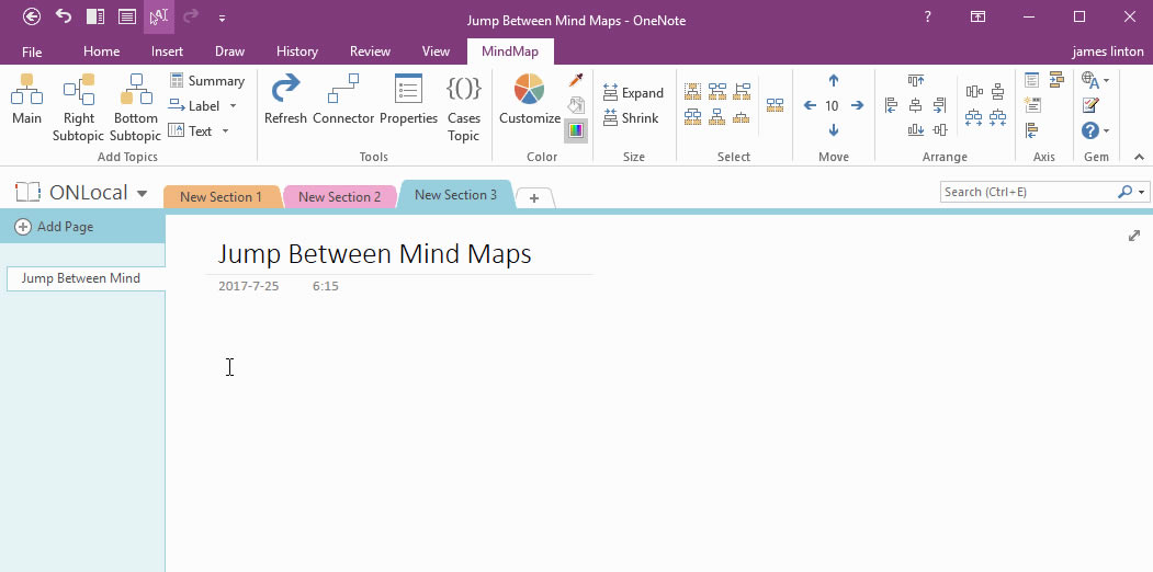 ΌFڶ OneNote ˼SDMлD