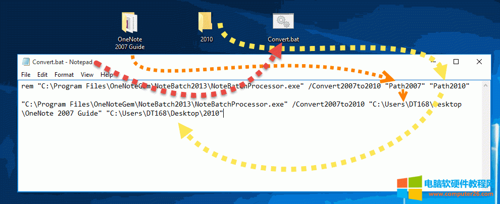  Windows ӛ±ܛЄ(chung)һ .bat ̎ļ