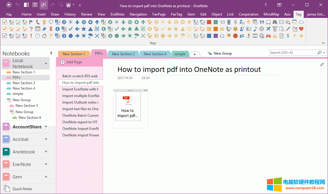 D OneNote _ PDF 