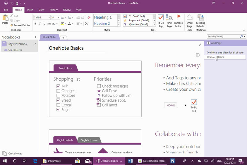 ʹ OneNote Batch Č DOCX ļ OneNotePӛ WordNote 