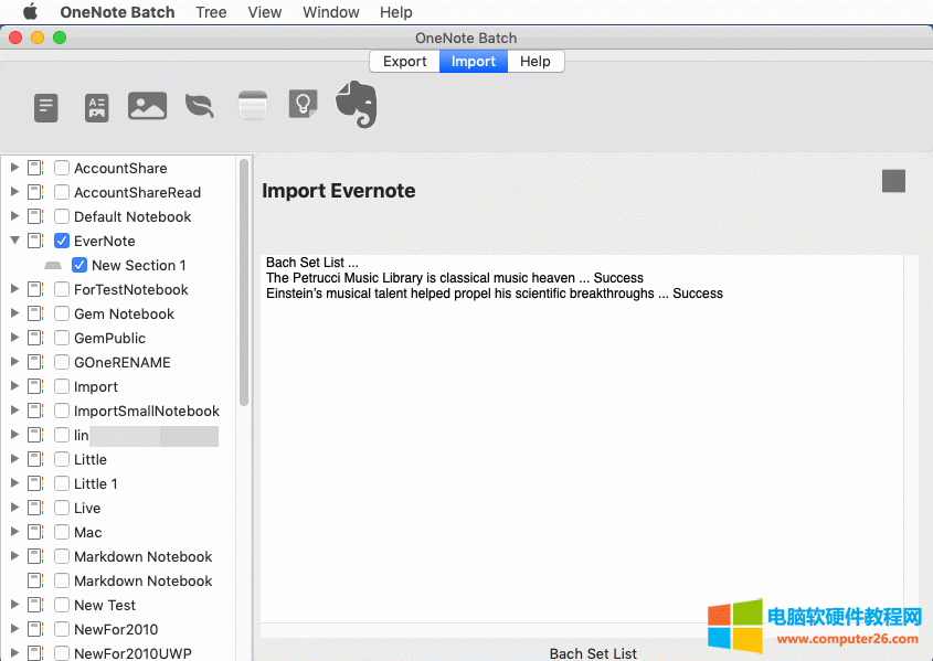 O̎ OneNote Batch ڌ