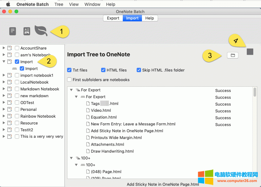 ʹO̎ OneNote Batch for Mac 