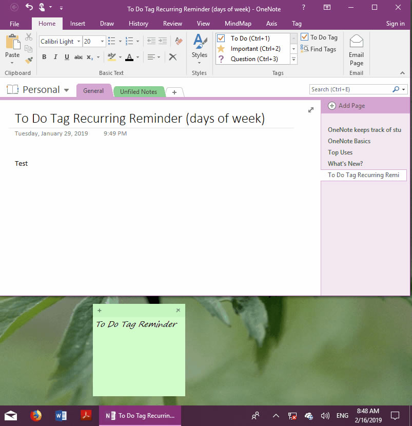 ʹ OneNote Reminder O(sh)ôkֻڹM(jn)ѡ