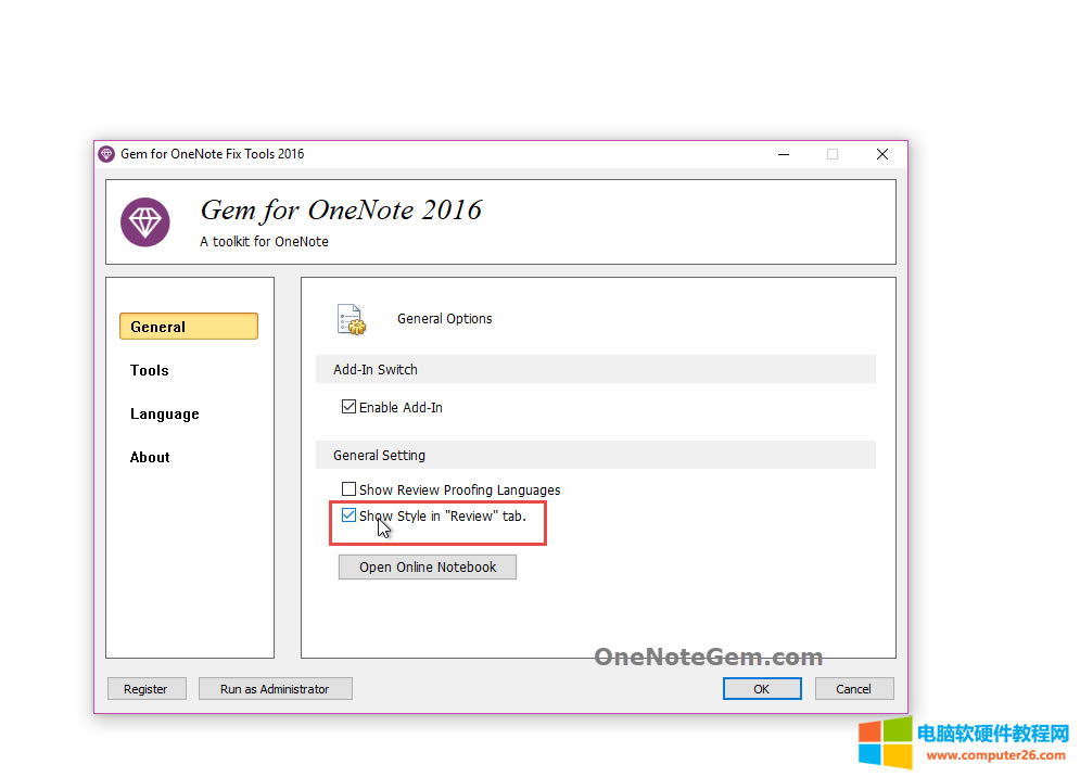  OneNote Gem Fix Tool д_ OneNote “”x헿@ʾԶxıʽˆ