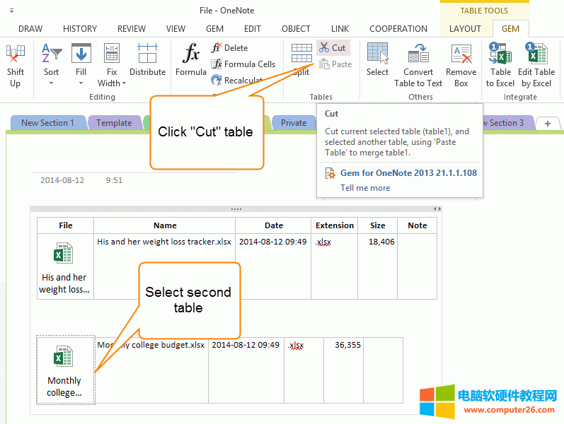 κϲOneNoteһճNһ