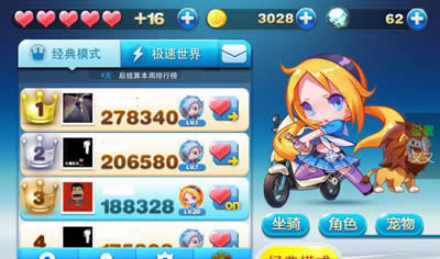 人物坐騎和寵物