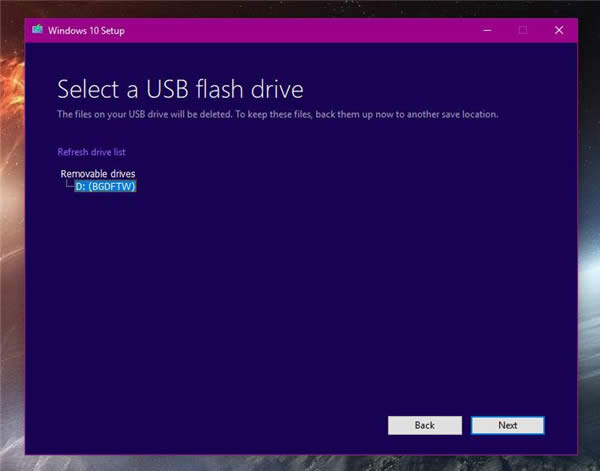 如何創(chuàng)建可啟動(dòng)USB驅(qū)動(dòng)盤全新安裝Win10 1809版本