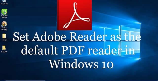 Windows10Adobe Reader 10OüɽB