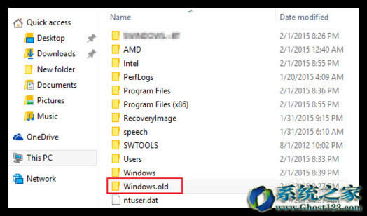 Win10º挦ϵyWindows.oldļ