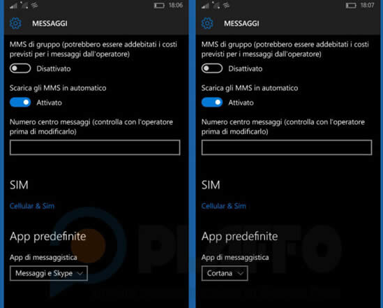 Windows 10ƄӿȿOÞĬJSMS͑