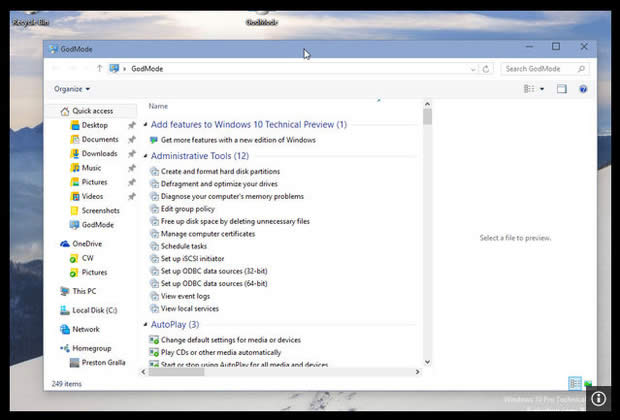Windows10系統下隱藏的11個可調整技巧