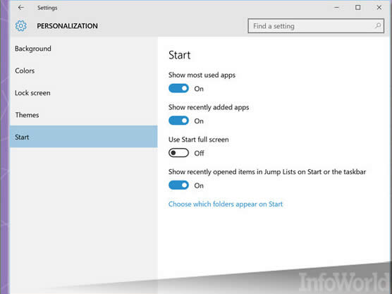10個(gè)開始菜單中的技巧適用于Windows10