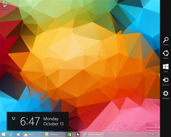 Win10Сɣ׌Charmsڻؚw