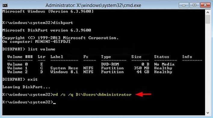 如何重置windows7旗艦版內(nèi)置管理員帳戶的默認(rèn)用戶配置文件