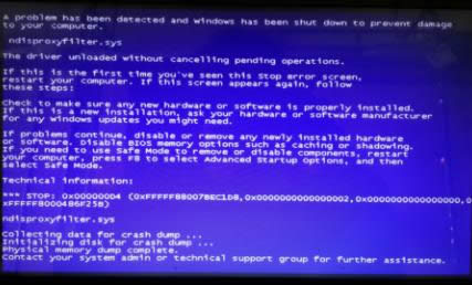 電腦藍屏 電腦藍屏
