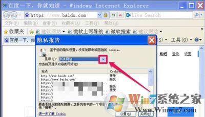 win8g[ܵ䛾W~̖ʾҪ_cookiesνQ - Pӛ֮