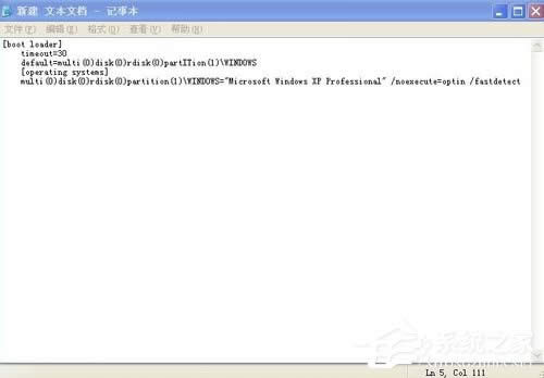 WinXPϵy(tng)νQX_C(j)@ʾboot.iniǷĆ}