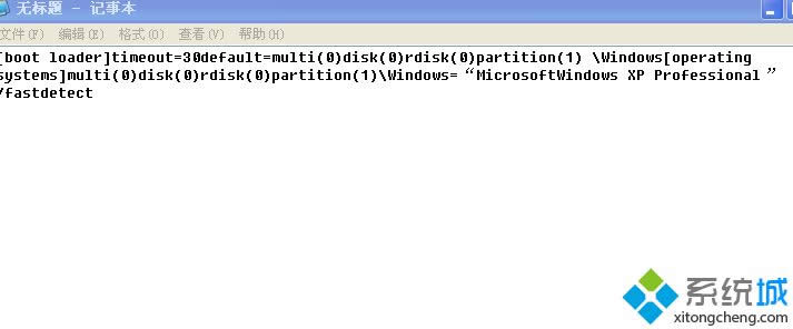 Windows XPϵy`hboot.iniļλ֏