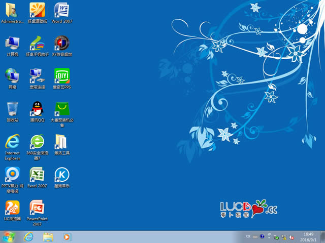 }҈@ GHOST WIN7 SP1 X86 ؄e V2016.09 (32λ)
