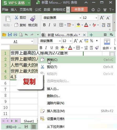 Win7系統(tǒng)快速批量刪除WPS表格數(shù)字教程