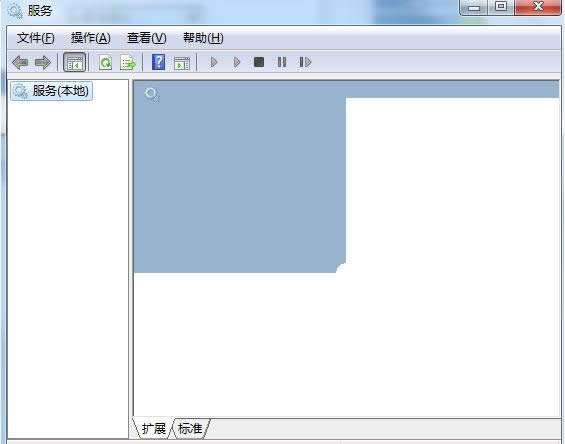 Win7ϵyб@ʾһƬհ׵̎