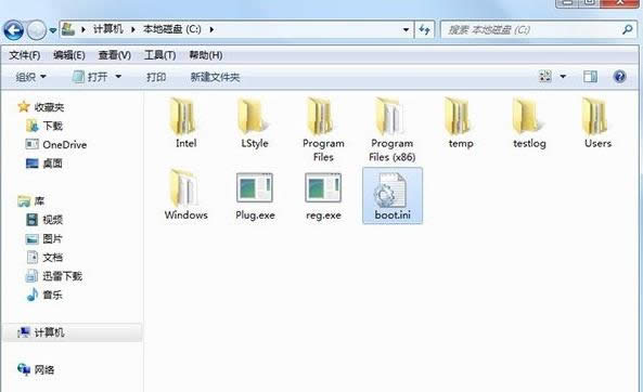 Win7ϵy_Cʾboot.iniļǷ̎